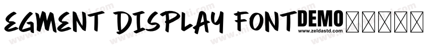 egment display font字体转换